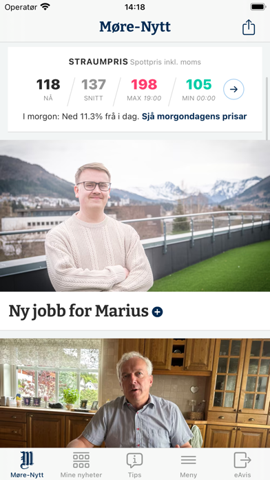 Møre-Nytt Screenshot
