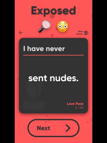 Never Ever: Dirty Adult iPad screenshot