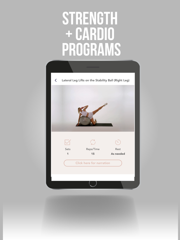 Brooke Taylor Fit - Workout iPad screenshot 5 - Sports app