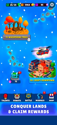 Robot Survivor: Mech Battle iPhone screenshot