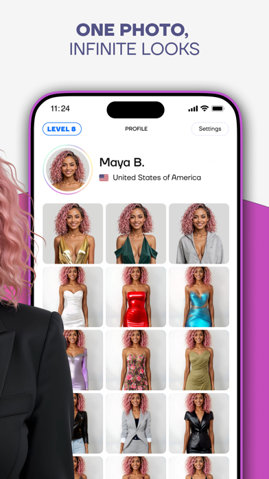 DX ME: AI Clothes Changer iPhone screenshot 2 - Photo & Video app
