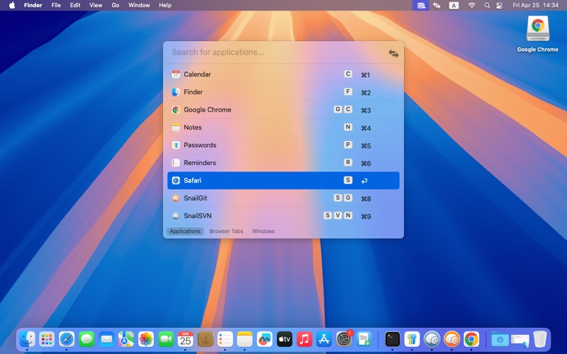 Context Switch app screenshot