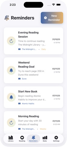 ReadJourney — Book Tracker screenshot