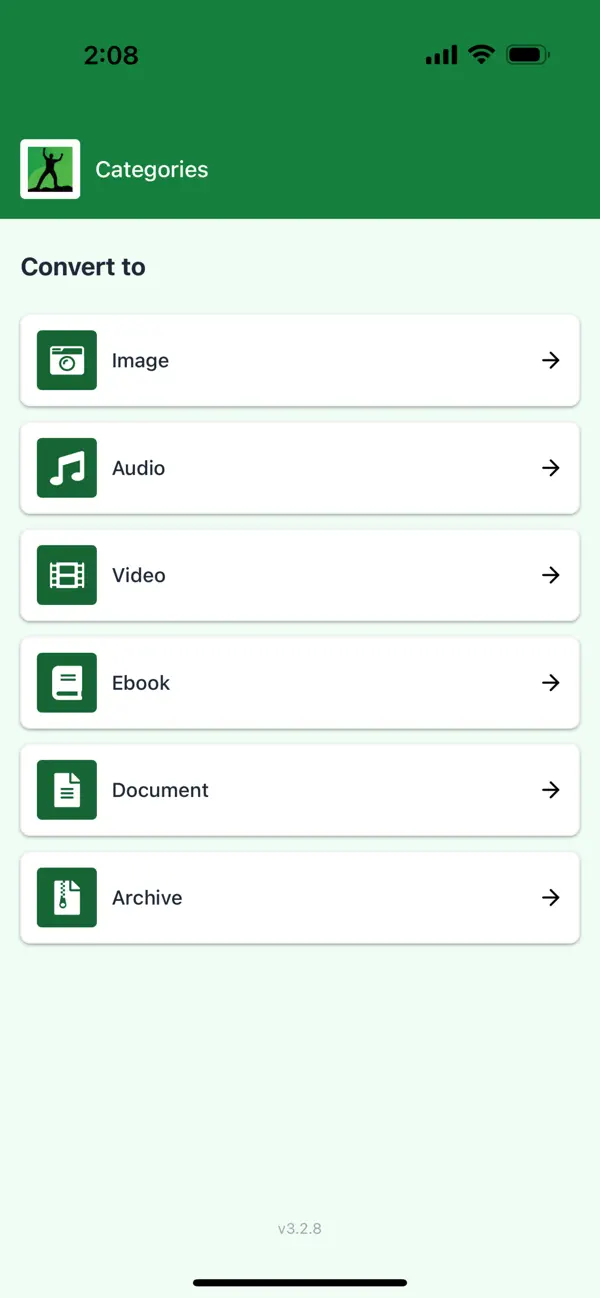 Screenshot #1 pour File Converter, Online-Convert
