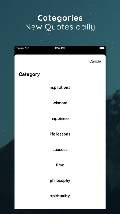 Inspirational quotes - widget screenshot-5
