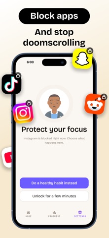 Uncooked: Screen Time Control Screenshot 2 of 5