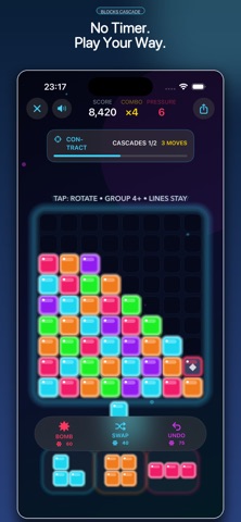 Blocks Cascade: Block Puzzle Screenshot 4 of 8