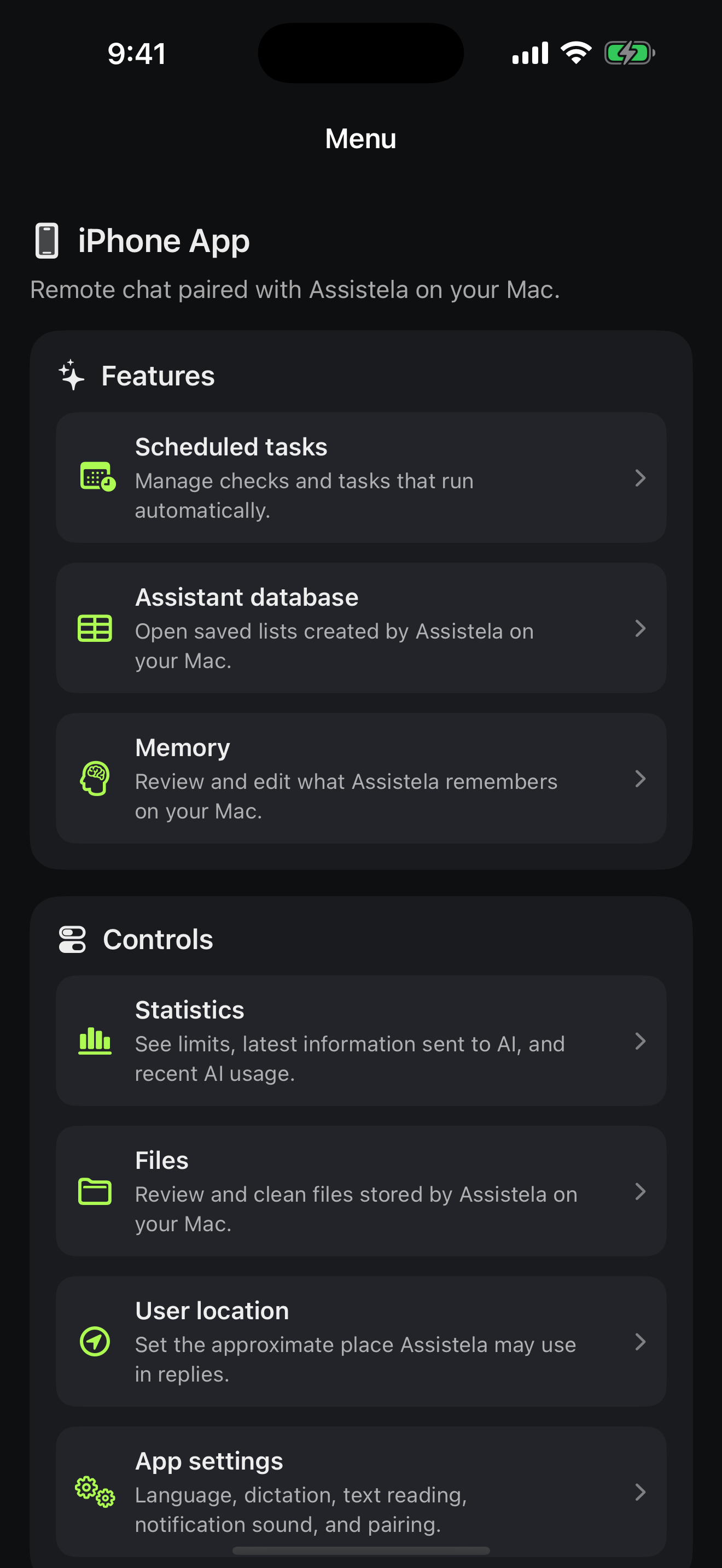 Assistela Client screenshot 3