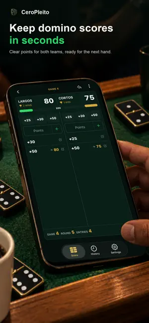 CeroPleito: Domino Scorekeeper screenshot 1