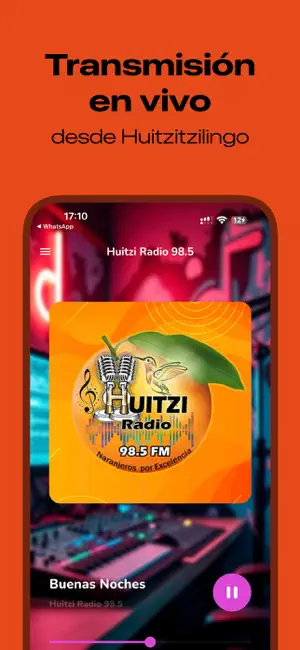 Huitzi Radio 98.5 screenshot 2