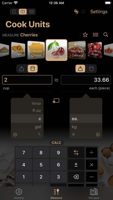 Cook Units screenshot 2