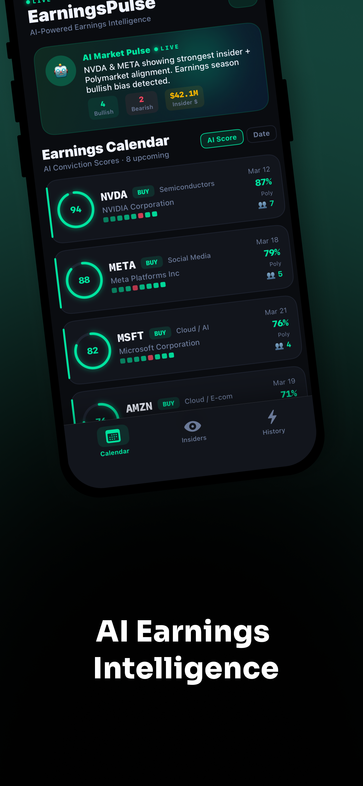 EarningsPulse: AI Signals screenshot 4