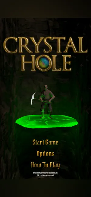 Crystal Hole screenshot 1