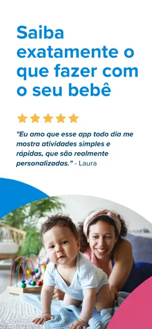 Kinedu Desenvolvimento do Bebê iPhone screenshot 1