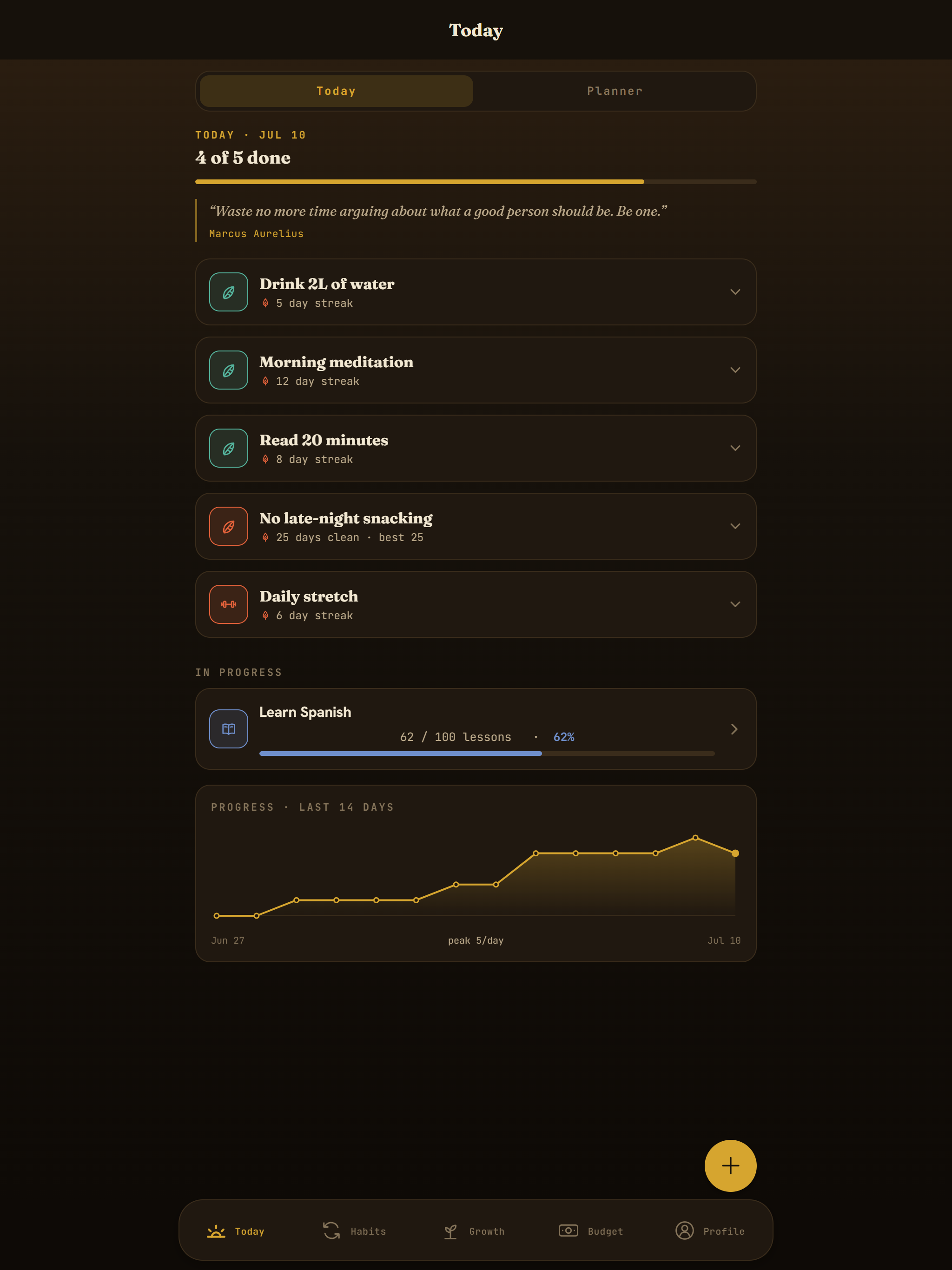 MyAlmanac screenshot 11