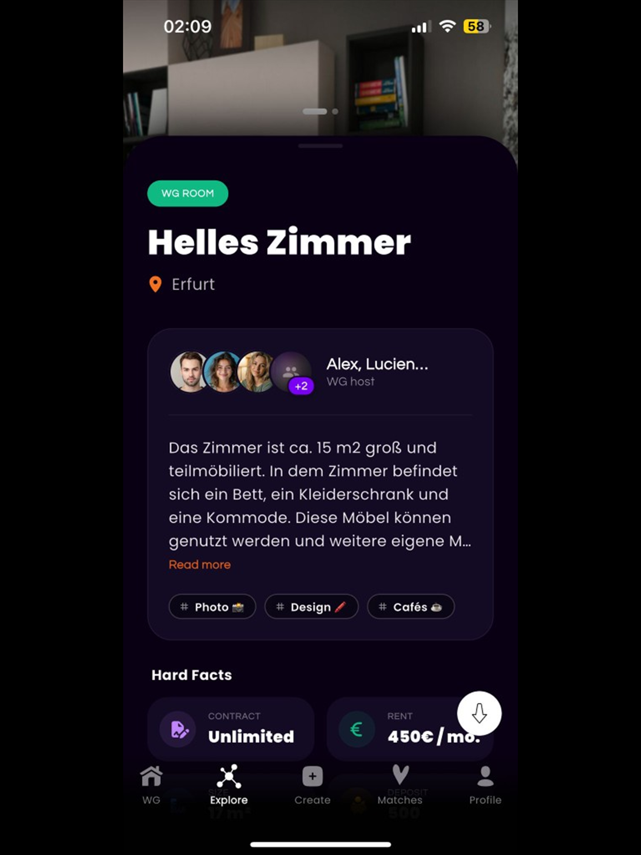 WeFlat : WGs & Events screenshot 12
