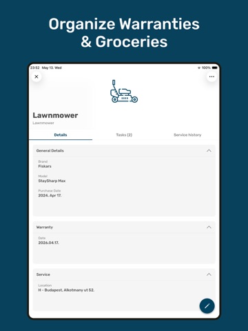 Home Tasker - Deviary iPad screenshot
