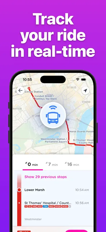 Momego: Bus & Transit Tracker screenshot 3 of 8