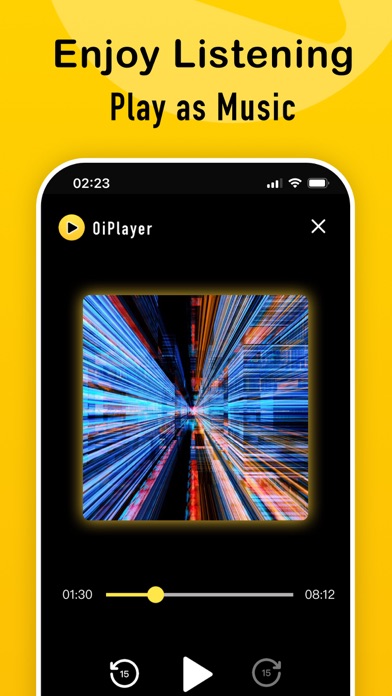 OiVideo - Music Browser Player Screenshot