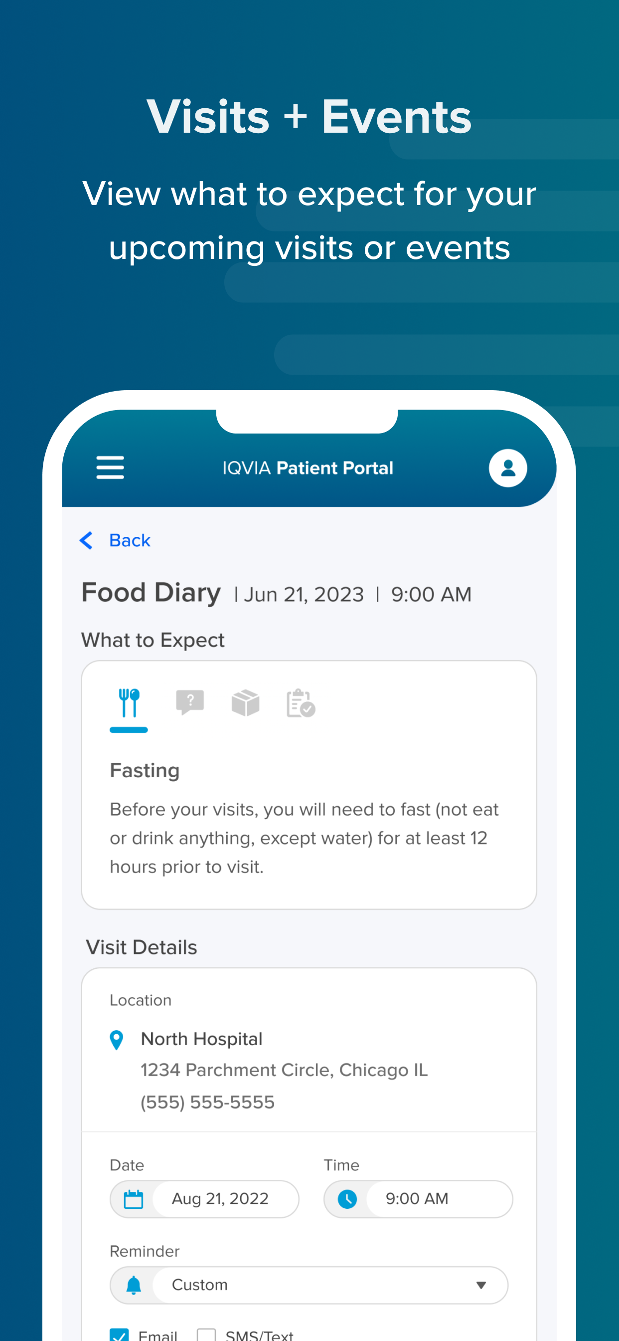 IQVIA Patient Portal