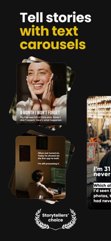 Lett - Scroll text collages IG screenshot