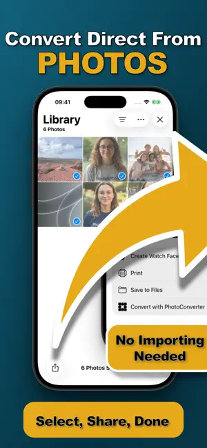 Photo Converter: JPG PNG HEIC screenshot 1