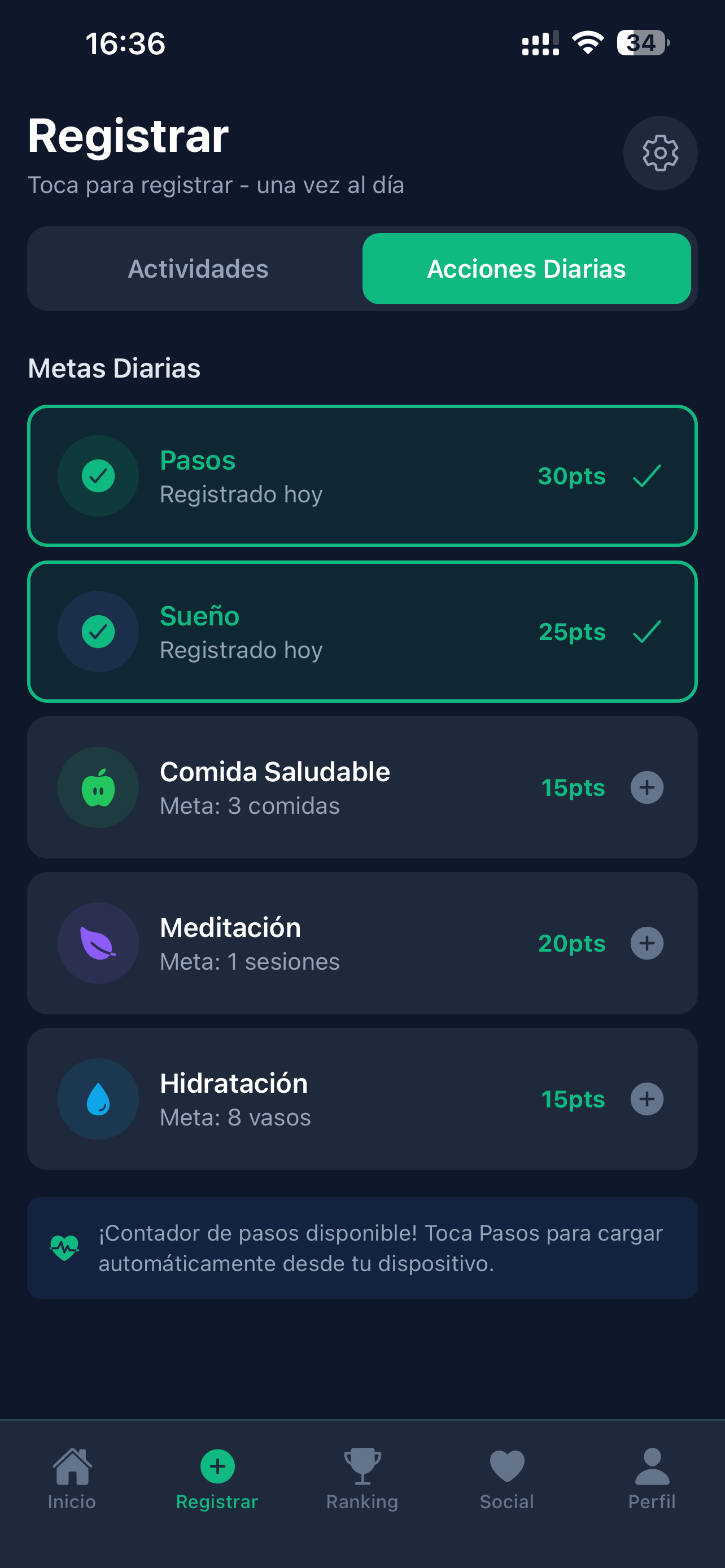 GamiFitUp screenshot 10