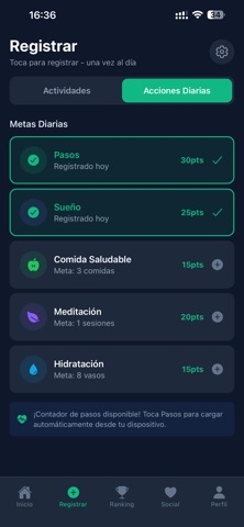 GamiFitUp screenshot