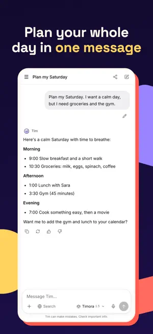 Tim AI screenshot 2