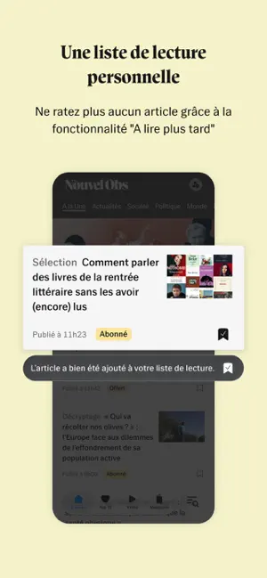 Le Nouvel Obs Infos & Analyses iPhone screenshot 6