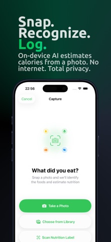 Calometric — Calories Tracker screenshot