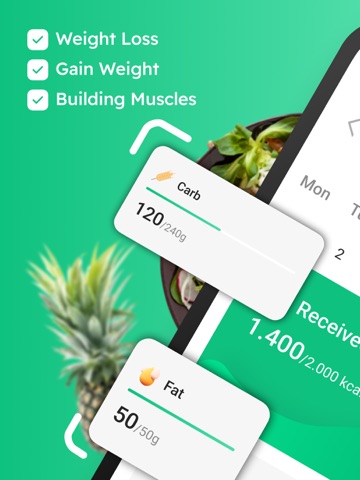 Food Tracker - Calorie Scanner iPad screenshot