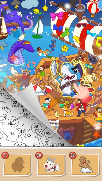 Color Stickers - Book Games Screenshot