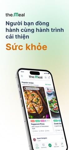 the Meal: Calo & Dinh Dưỡng iPhone screenshot 1