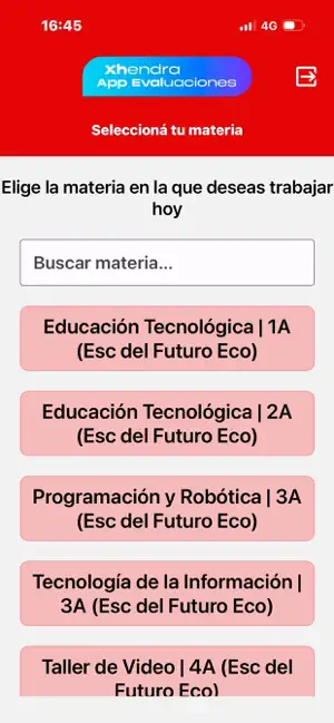 Xh Evaluaciones screenshot 2