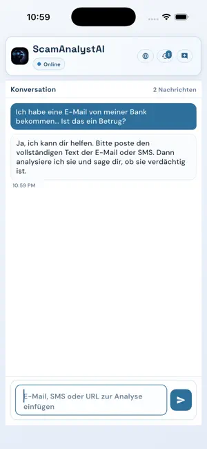 ScamAnalystAI screenshot 2