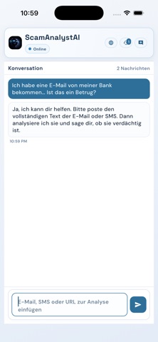 ScamAnalystAI Screenshot 2 of 4