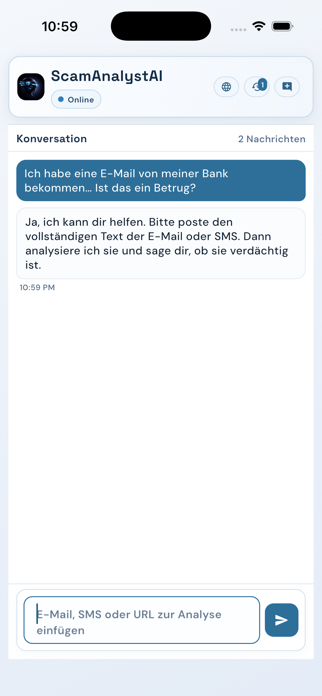 ScamAnalystAI Screenshot 2 of 4