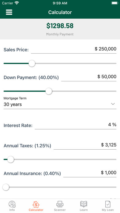 C&F Mortgage Screenshot