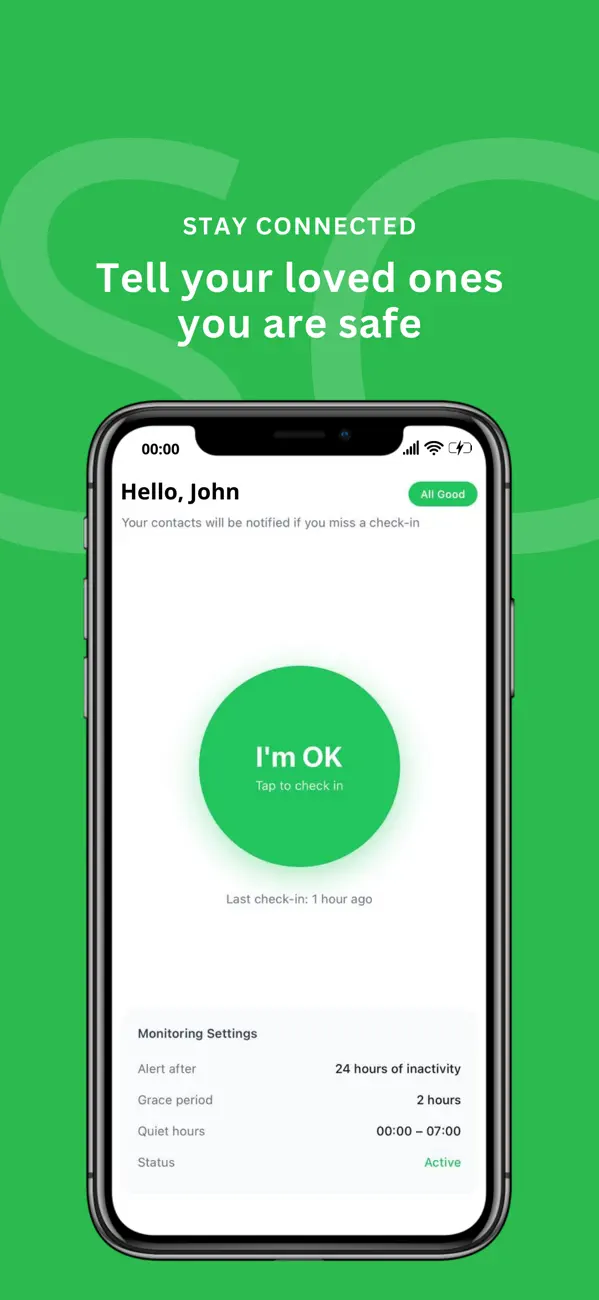 Screenshot #2 pour JustInCase App