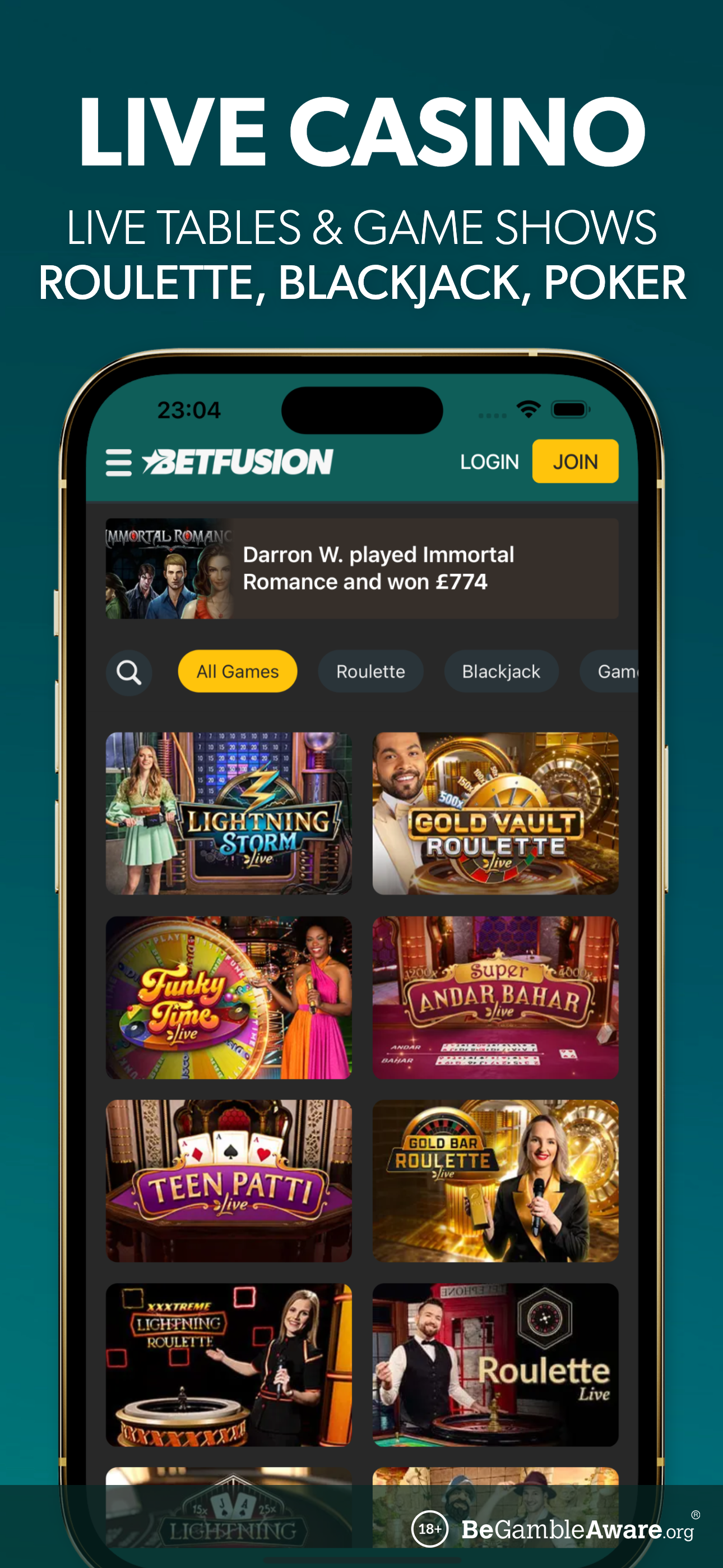 BetFusion: Sports Betting App