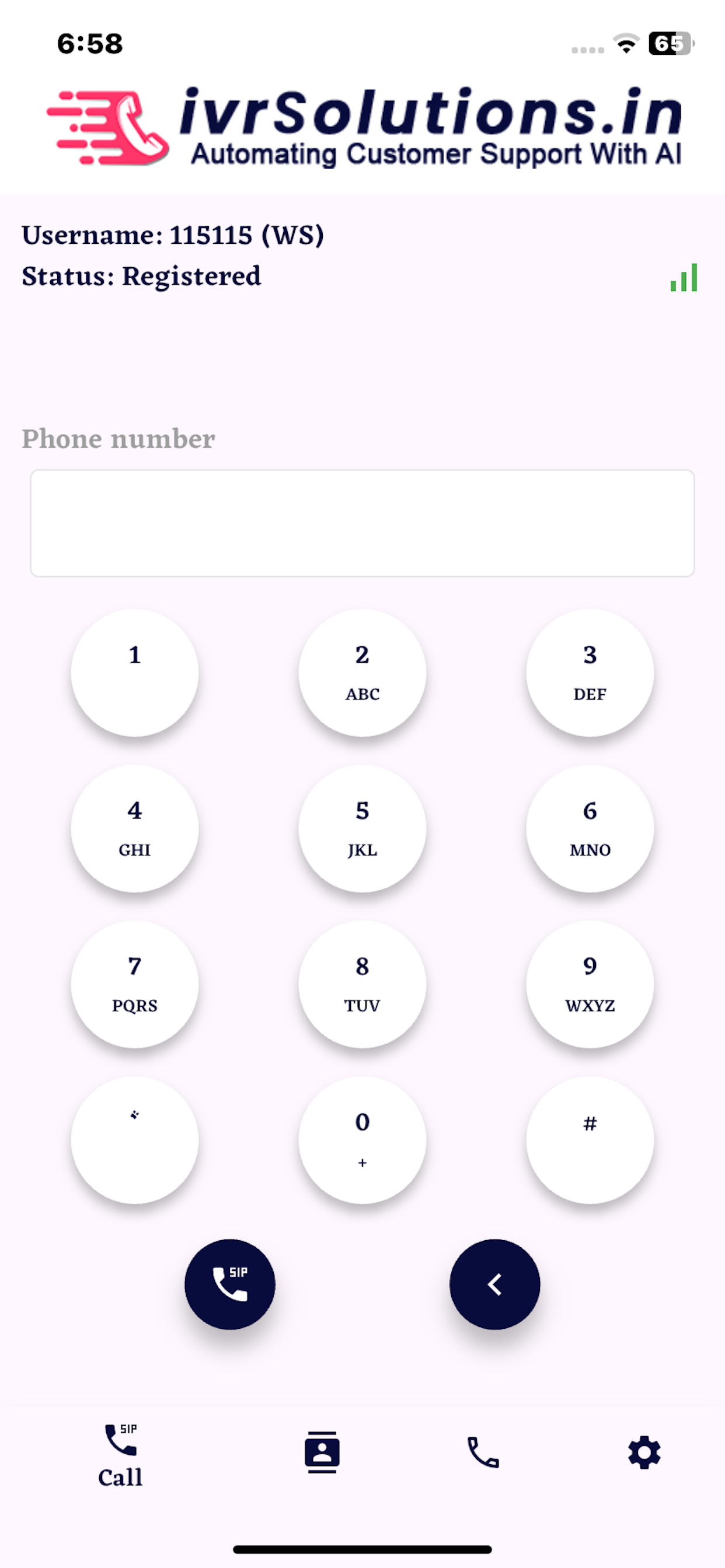 IVR Solutions - WSS