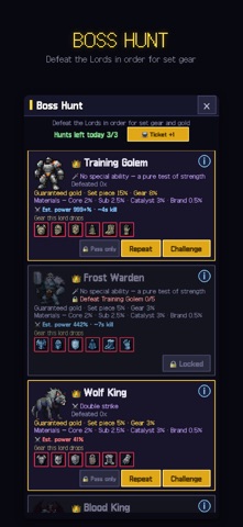 Dungeon Crawler : Idle RPG Screenshot 9 of 10