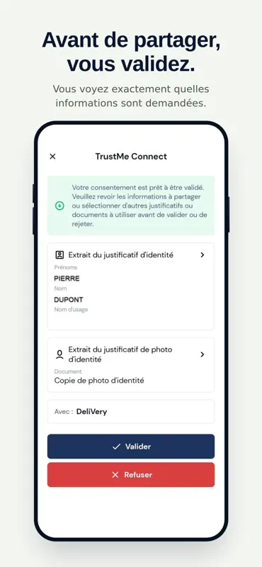 TrustMe: Identité Numérique screenshot 6 of 7