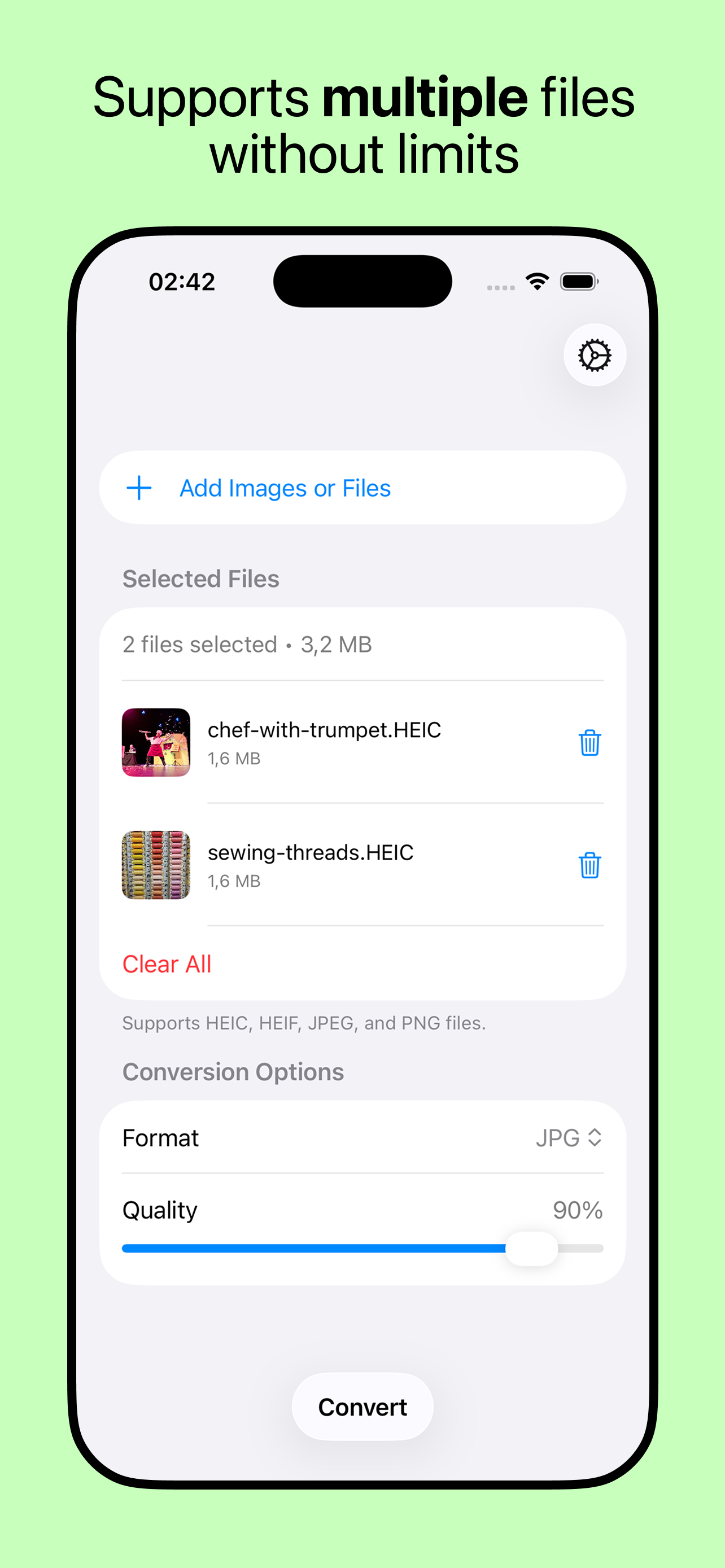 HEIC to JPG Converter Tool screenshot 3