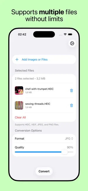 HEIC to JPG Converter Tool screenshot 3