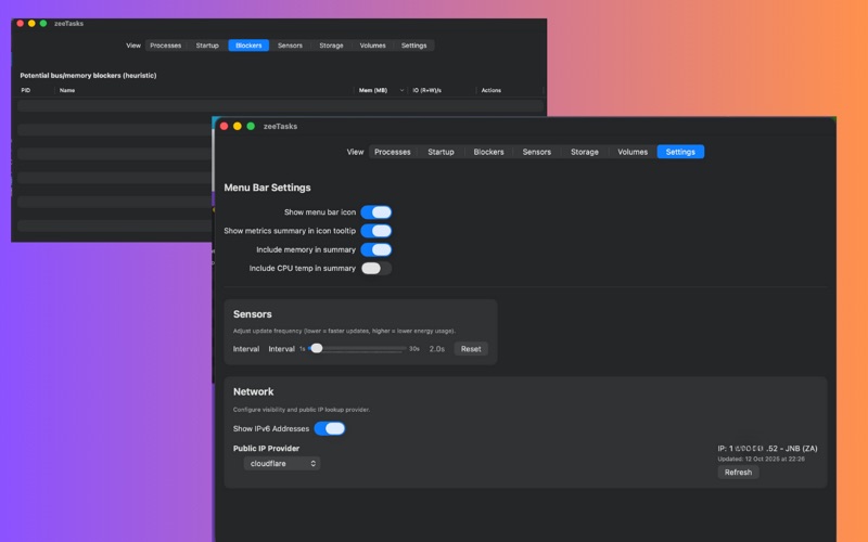 zeeTasks screenshot
