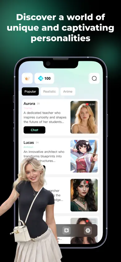 Aimi AI: Chat With Soulful AI screenshot 4