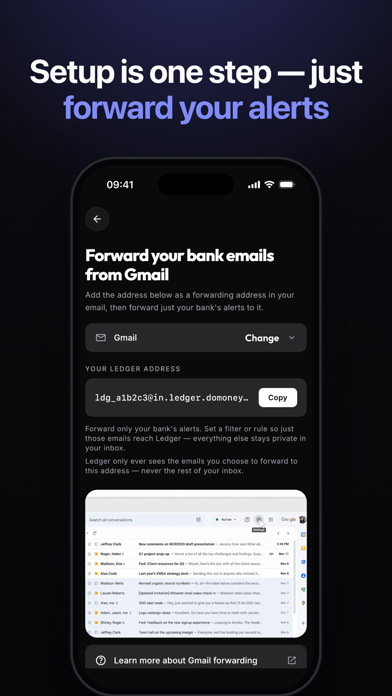 Ledger: AI Money Tracker Screenshot 3 of 4