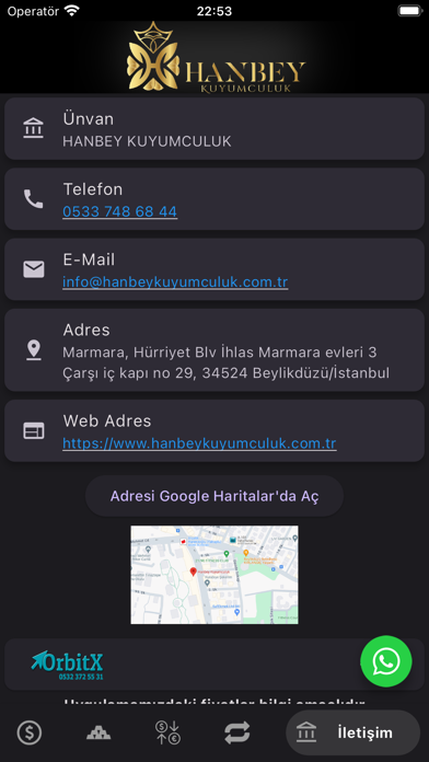 Hanbey Kuyumculuk Screenshot